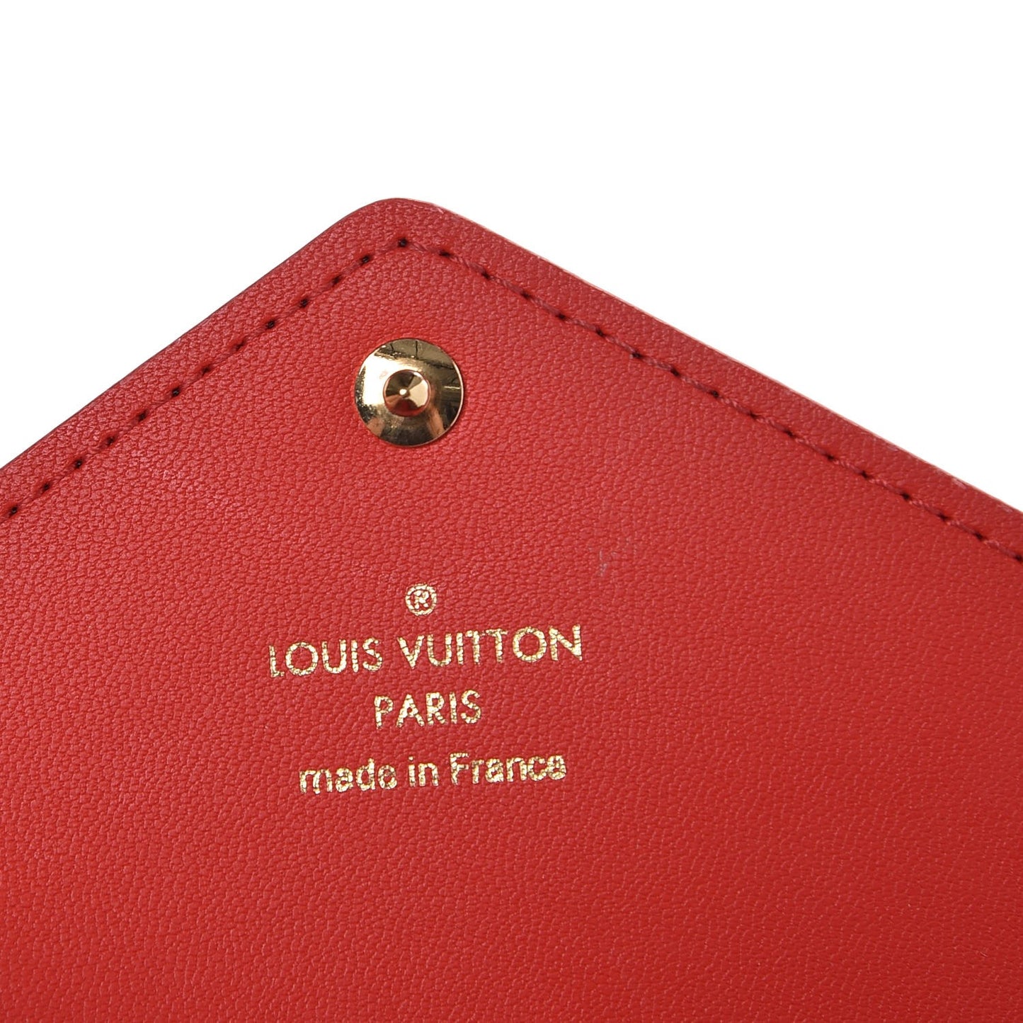 Monogram Medium Kirigami Pochette Insert Coquelicot