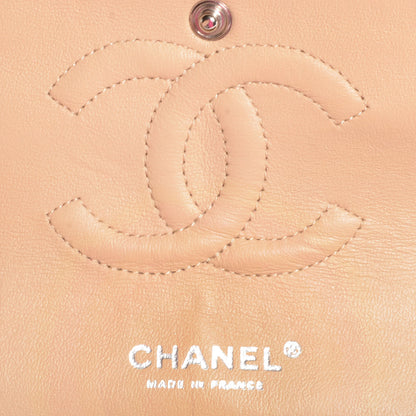 Chanel Caviar Quilted Medium Double Flap Beige Clair 6 of 8