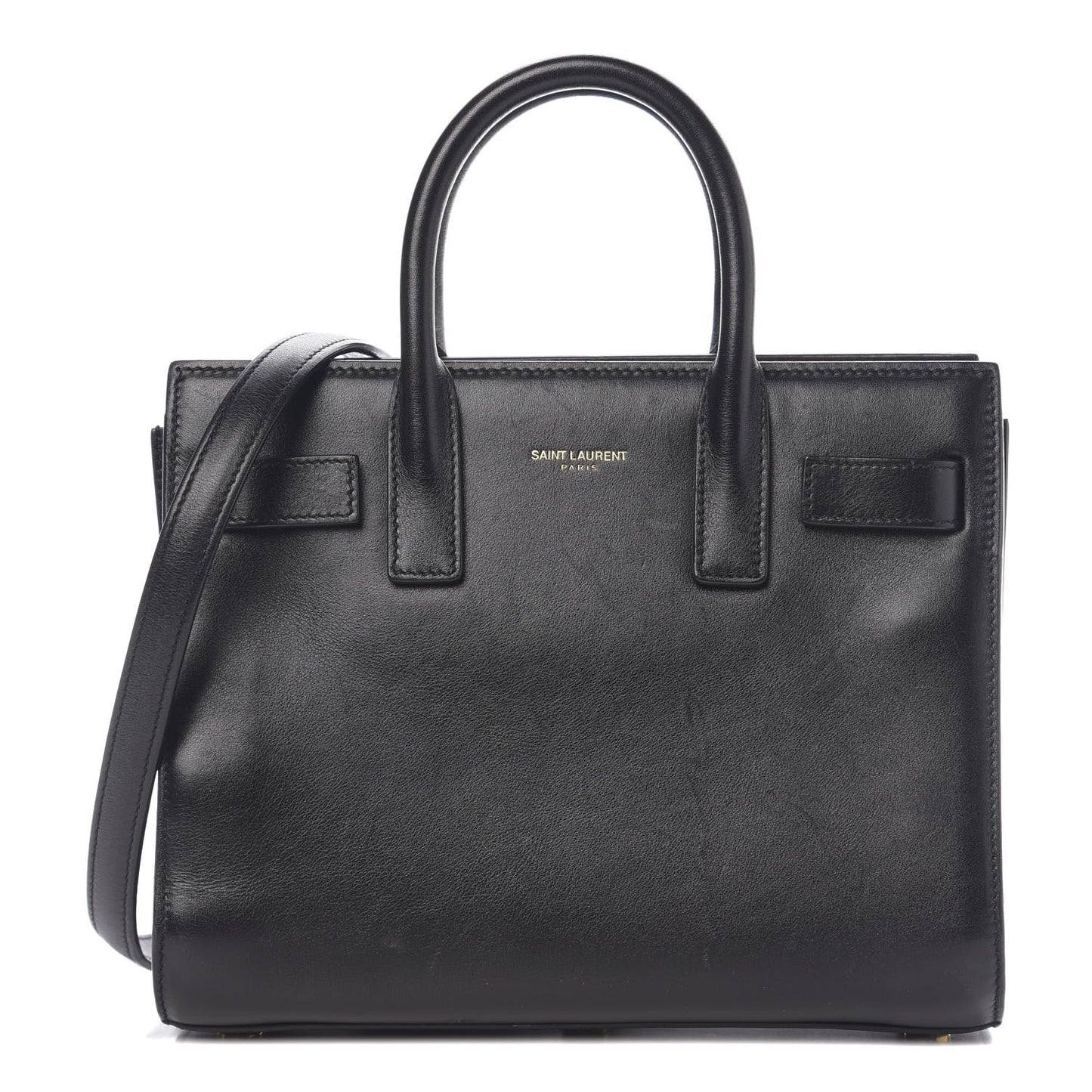 Calfskin Nano Sac De Jour Black