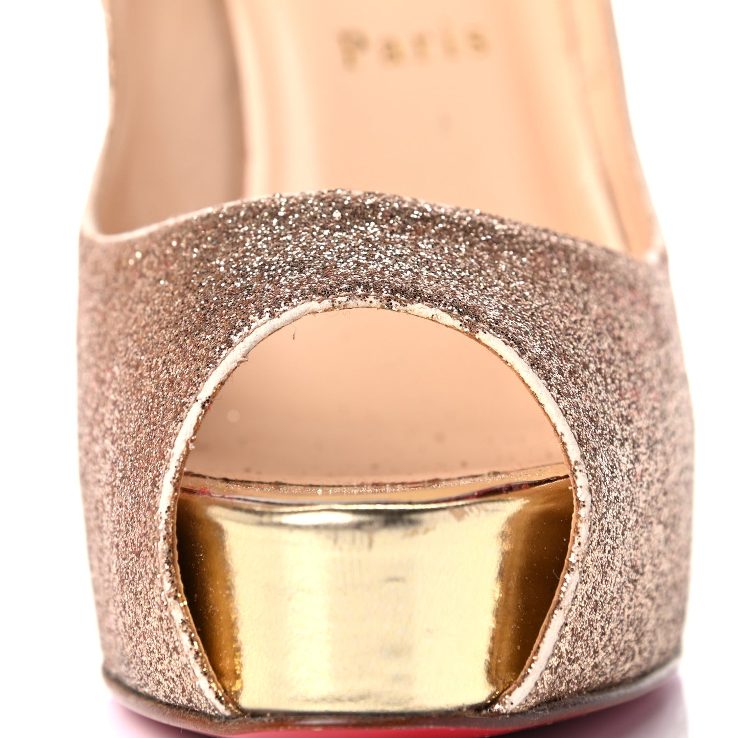 Glitter Vendome 120 Pumps 37 Gold