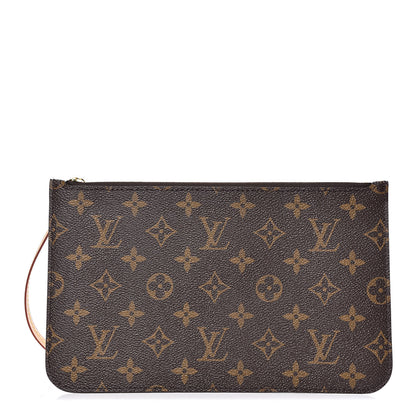 Louis Vuitton Monogram Neverfull MM GM Pochette 1 of 8