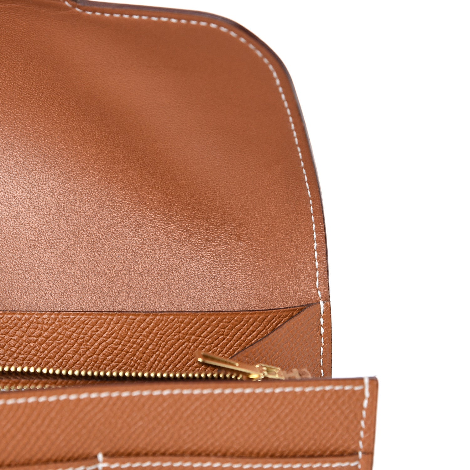 Hermes Epsom Constance Short Wallet Gold 7 of 9
