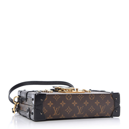 Louis Vuitton Monogram Petite Malle Black 4 of 9