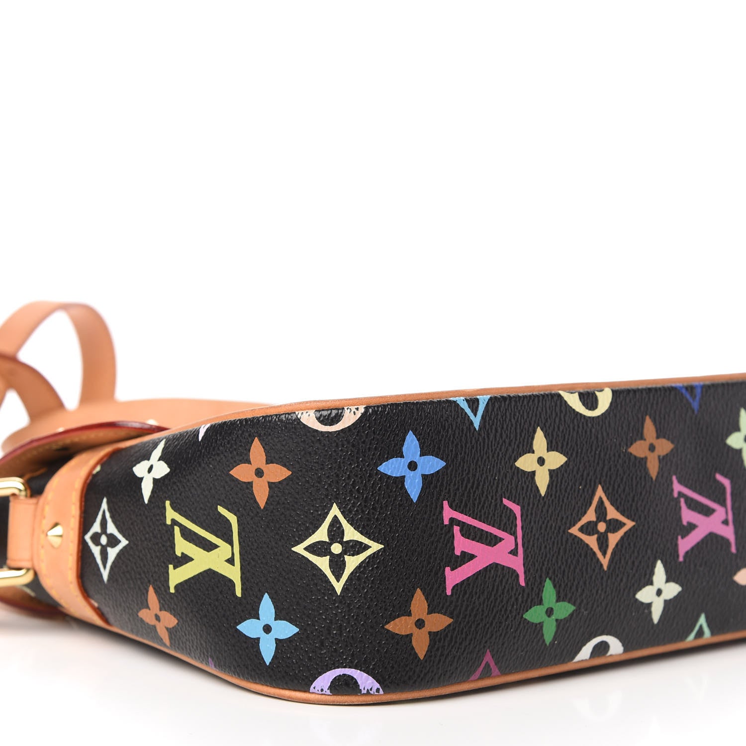 Louis Vuitton Monogram Multicolor Sologne Black 6 of 11