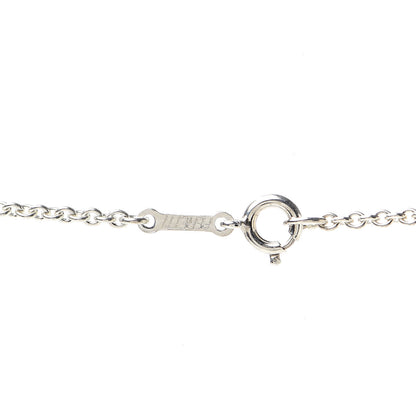 Tiffany Sterling Silver 36mm Elsa Peretti Open Heart Pendant Necklace 6 of 6