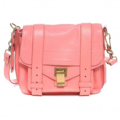 Proenza Schouler Lambskin PS1 Small Satchel Coral 1 of 7