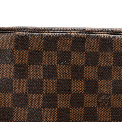 Louis Vuitton Damier Ebene Neo Neverfull MM Rose Ballerine 10 of 11