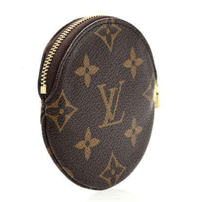 Louis Vuitton Monogram 2019 Christmas Animation Round Coin Purse Blue 3 of 6