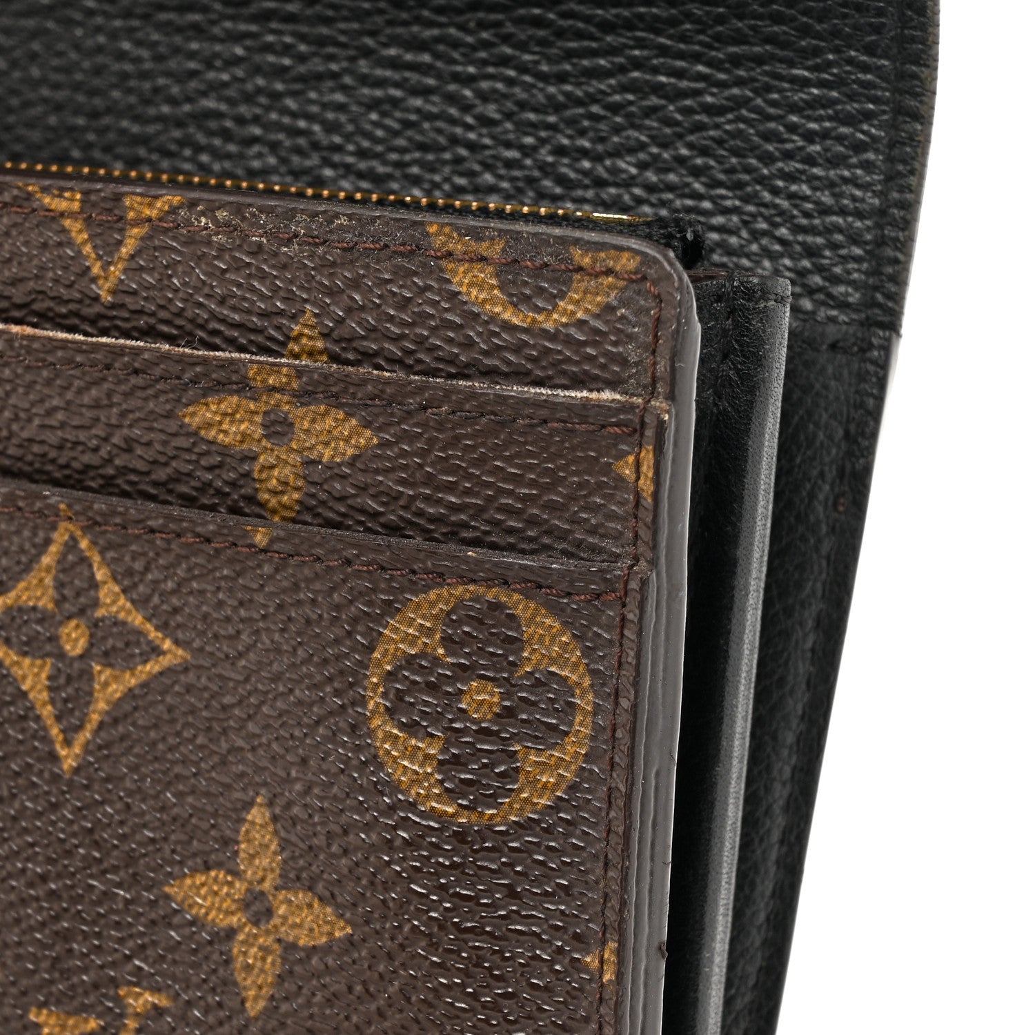 Louis Vuitton Monogram Pallas Wallet Black 15 of 17
