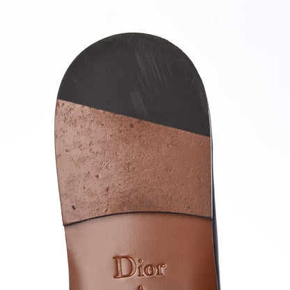 Christian Dior Canvas Embroidered Dway Flat Slide Sandals 37 Deep Amaranth 10 of 11
