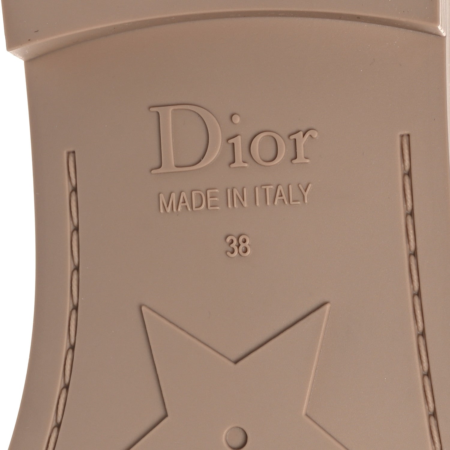 Christian Dior Technical Stretch Fabric Camouflage Dio(r)evolution Slide Sandals 38 Nude 8 of 8