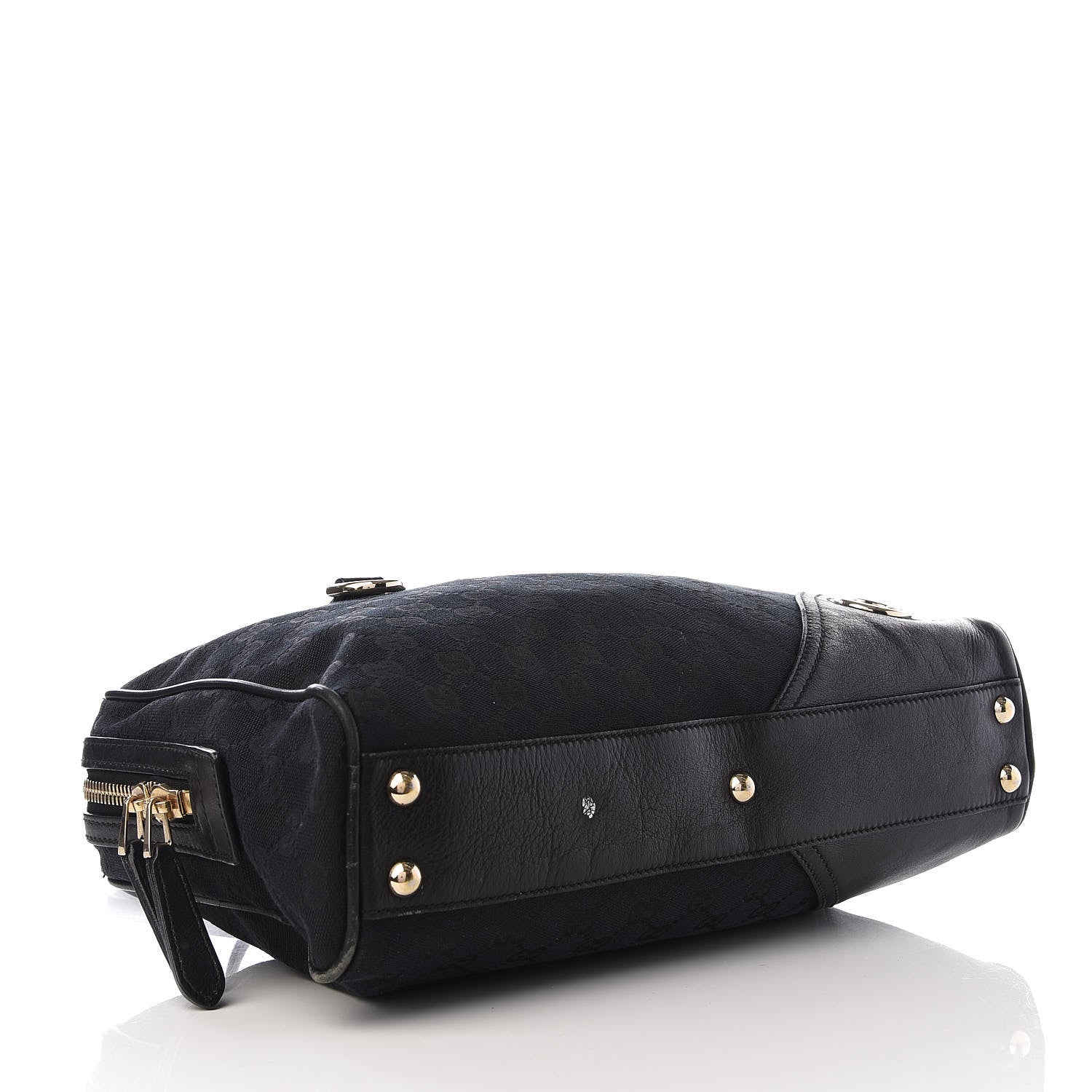 Gucci Monogram Medium New Britt Boston Black 3 of 10