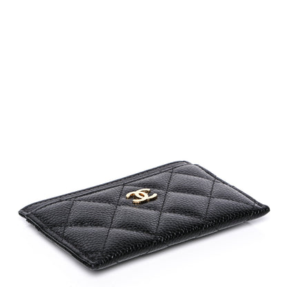 Chanel Caviar Quilted Card Holder Black 4 of 8