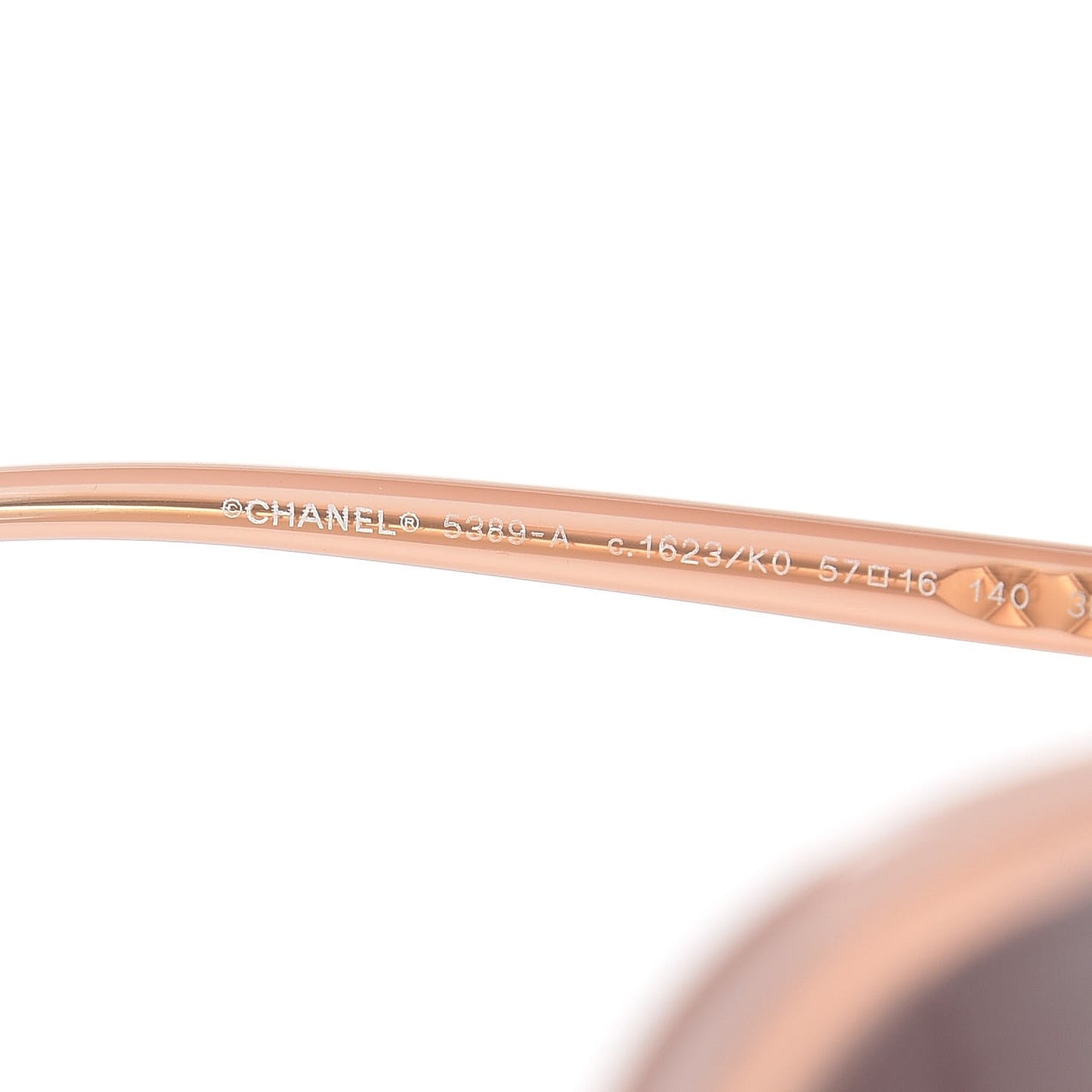 Oval Sunglasses 5389-A Light Brown