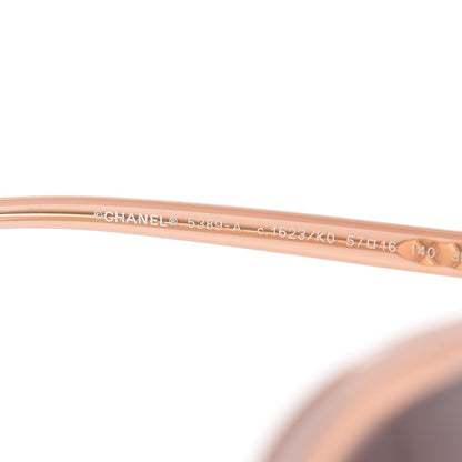 Chanel Oval Sunglasses 5389-A Light Brown 5 of 8