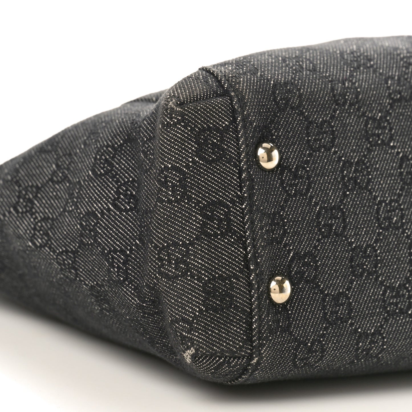 Monogram Crest Tote Black