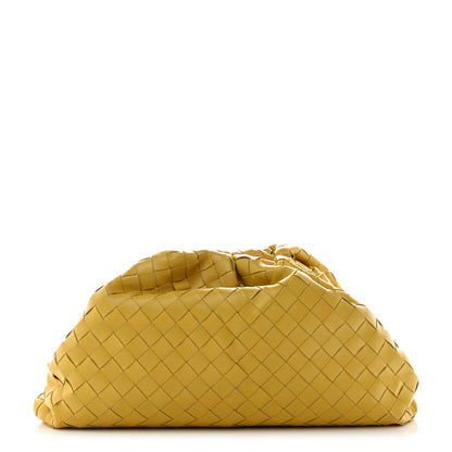 Bottega Veneta Nappa Maxi Intrecciato The Pouch Oversized Clutch Buttercup 1 of 8