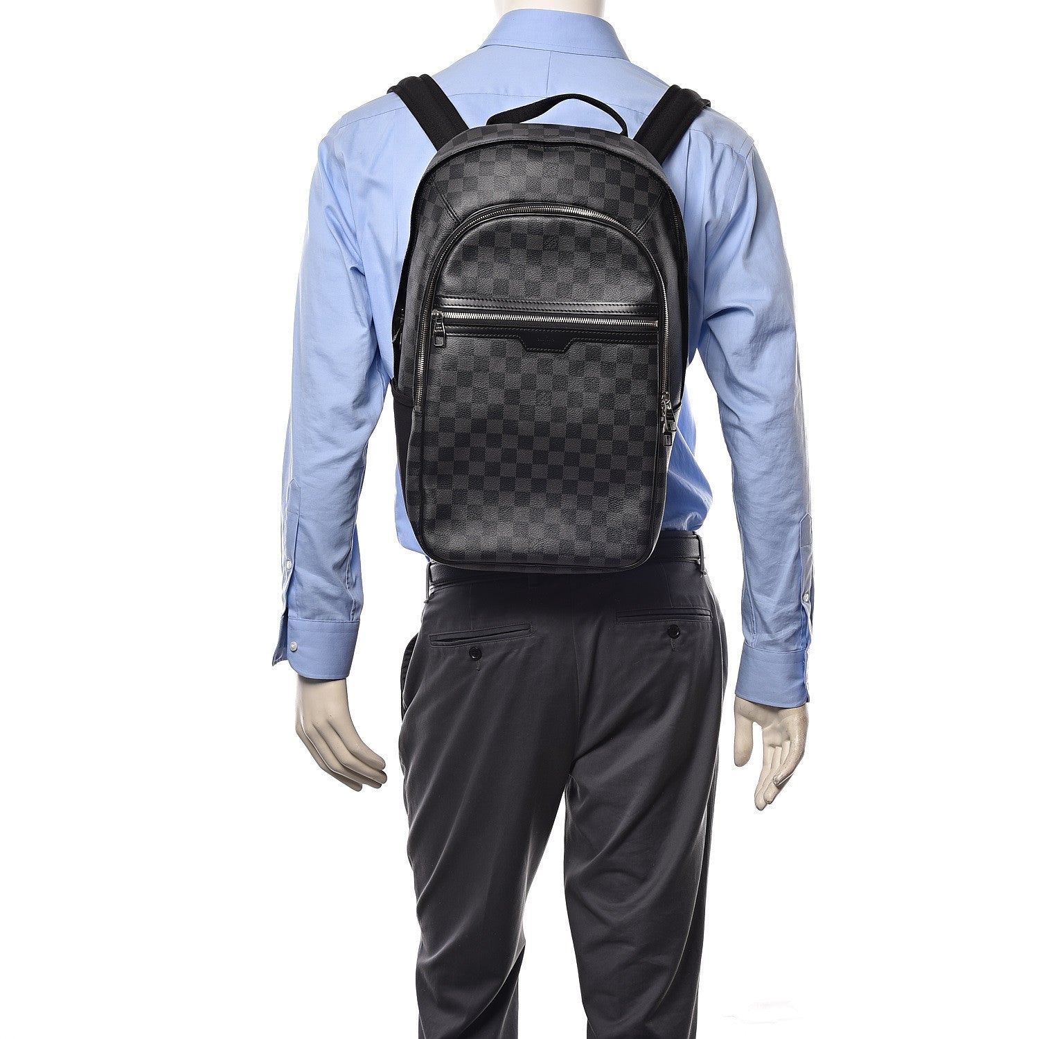 Louis Vuitton Damier Graphite Michael Backpack 2 of 8