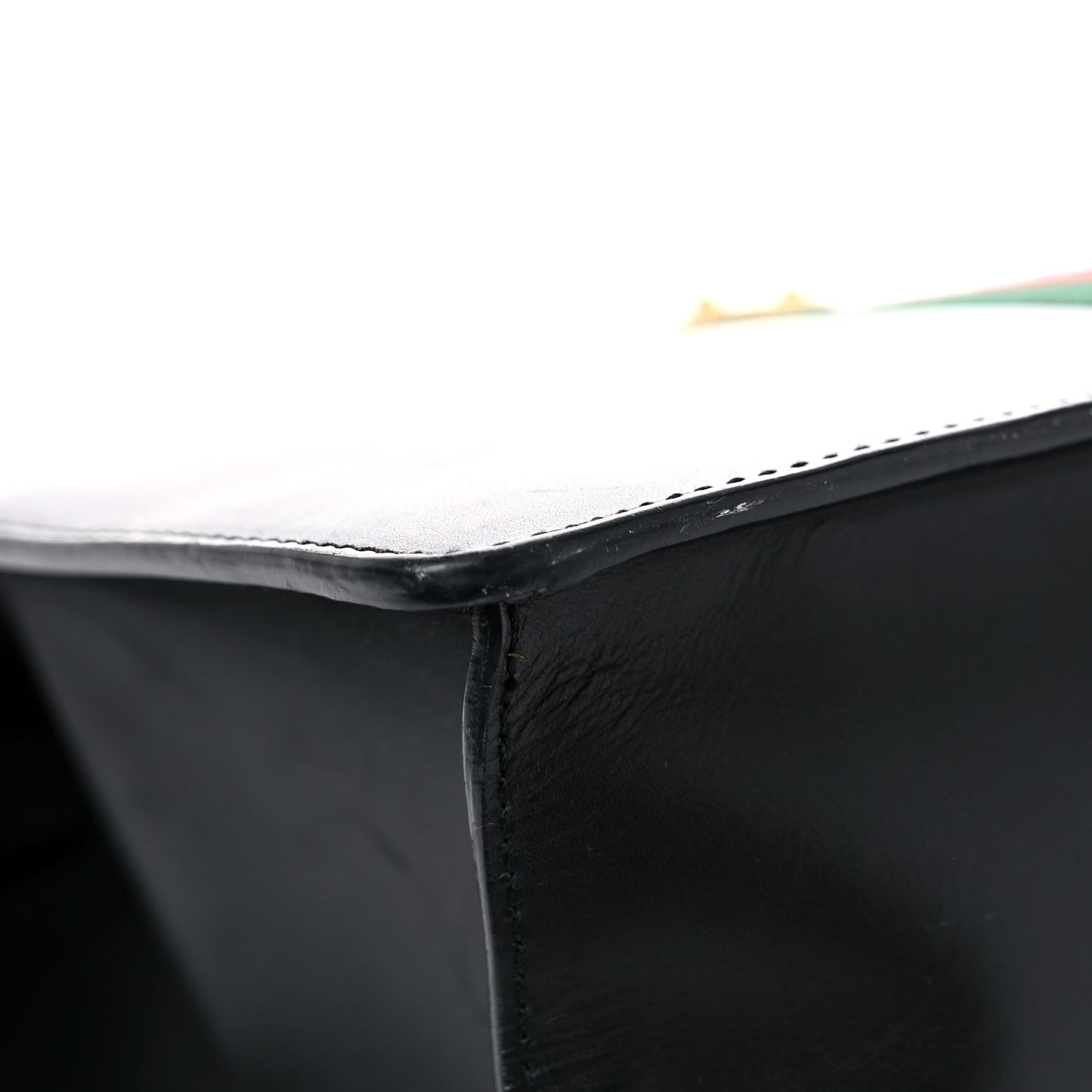 Calfskin Medium Sylvie Top Handle Bag Black