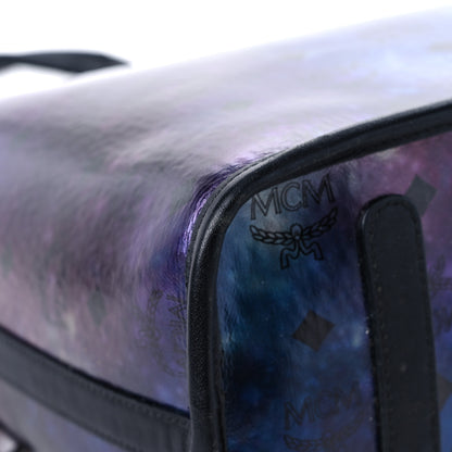 MCM Metallic Galaxy Visetos Medium Project Reversible Shopper Tote Black Multicolor 16 of 21