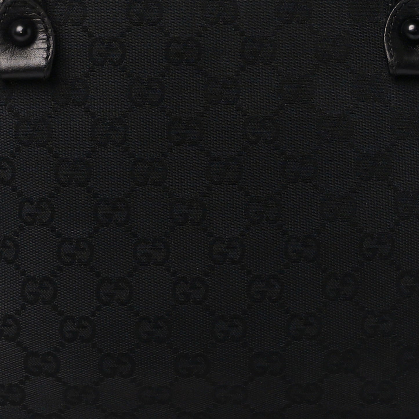 Monogram Small Bamboo Tote Black