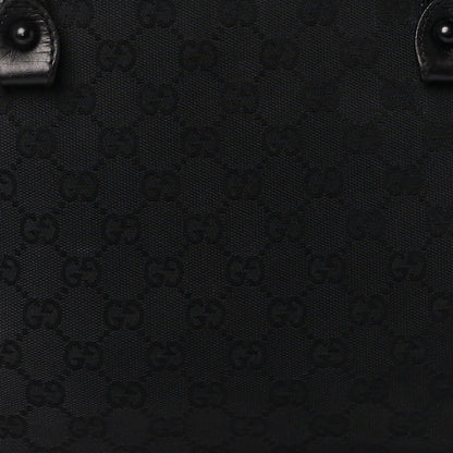 Gucci Monogram Small Bamboo Tote Black 8 of 10