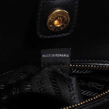 Prada Soft Calf Shopping Tote Nero Black 7 of 16