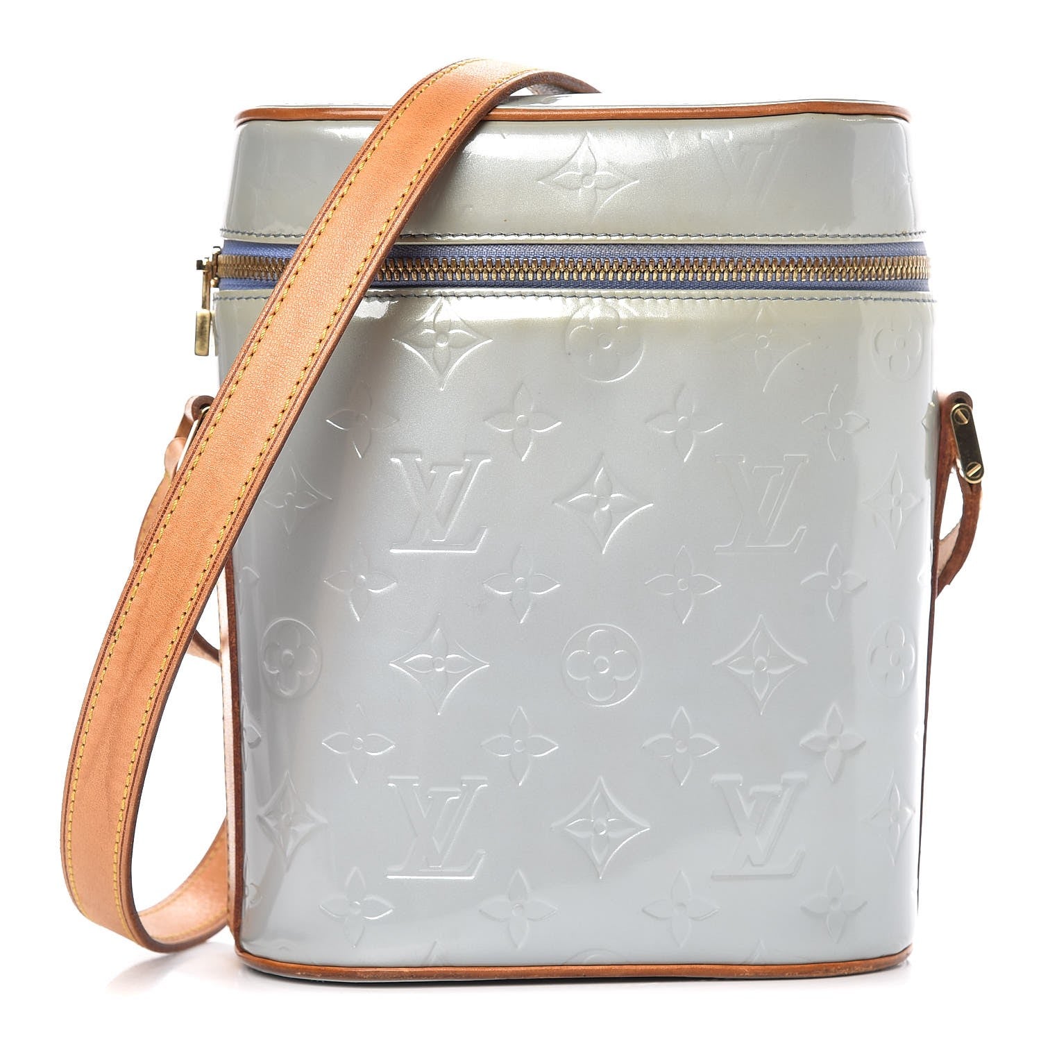 Louis Vuitton Vernis Sullivan Vertical Blue 1 of 13