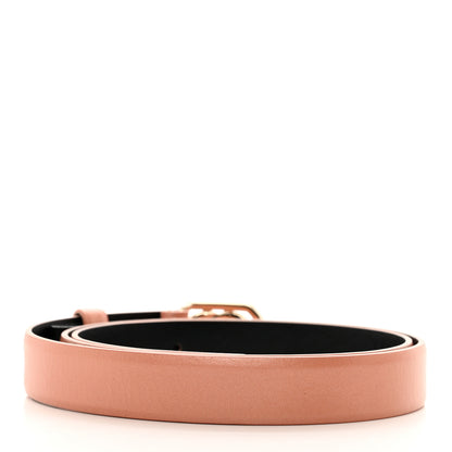 Chanel Metallic Calfskin Crystal Pearl Vendome CC Belt 80 32 Rose 2 of 8