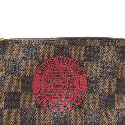 Louis Vuitton Damier Ebene Complice Trunks and Bags Mini Pochette Accessories Red 8 of 8