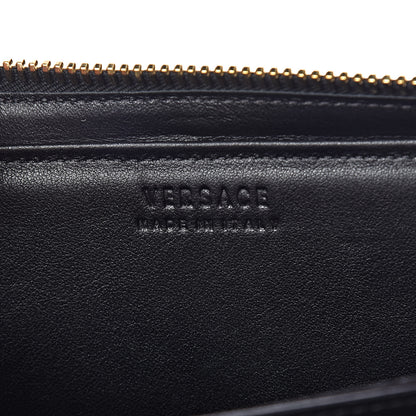 Versace Calfskin Stitched Donna iPad Case Black 6 of 9