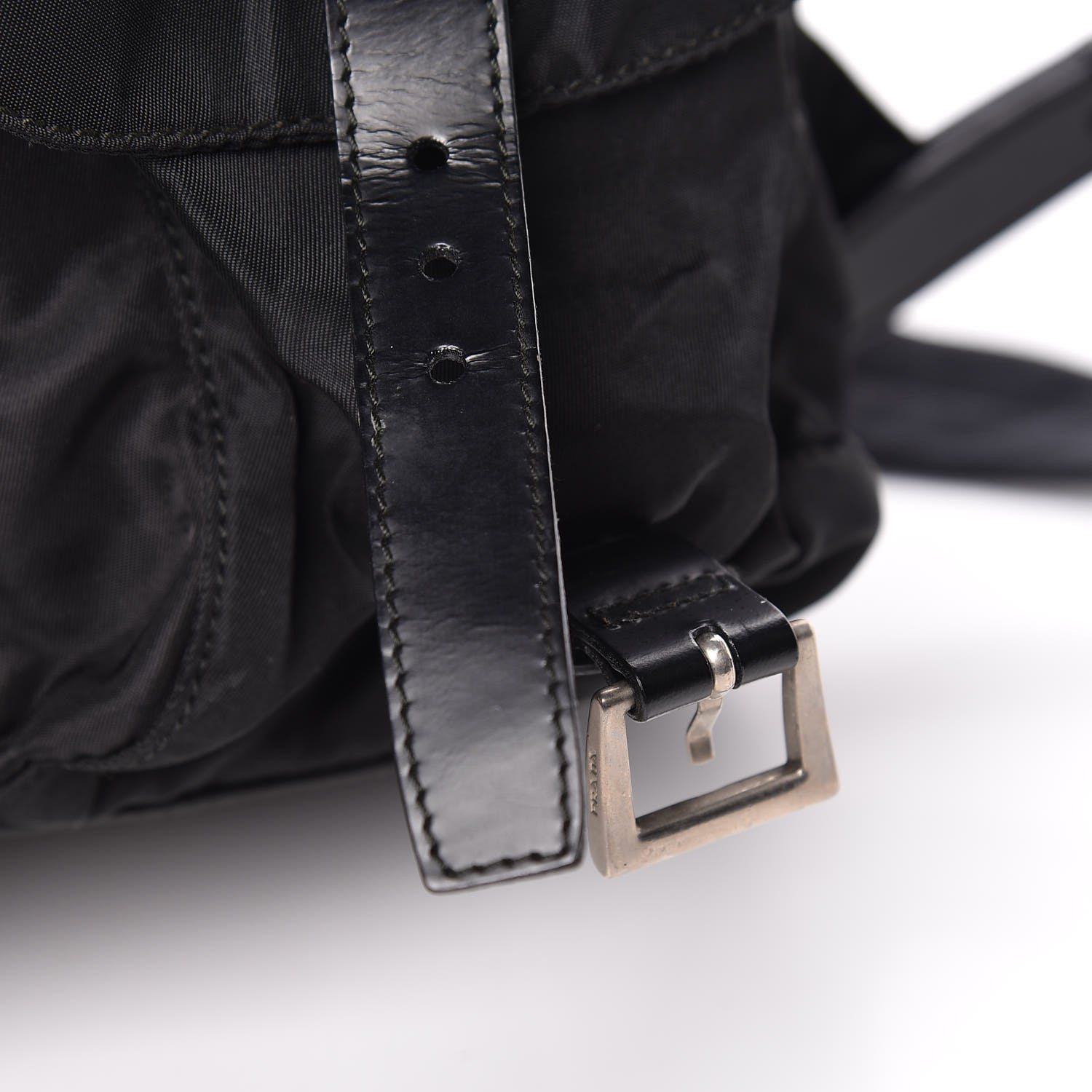 Prada Nylon Vela Medium Backpack Black 14 of 17