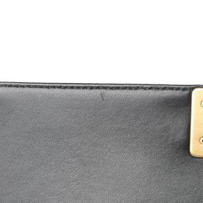 Chanel Lambskin Quilted New Medium Boy Flap Black 13 of 15