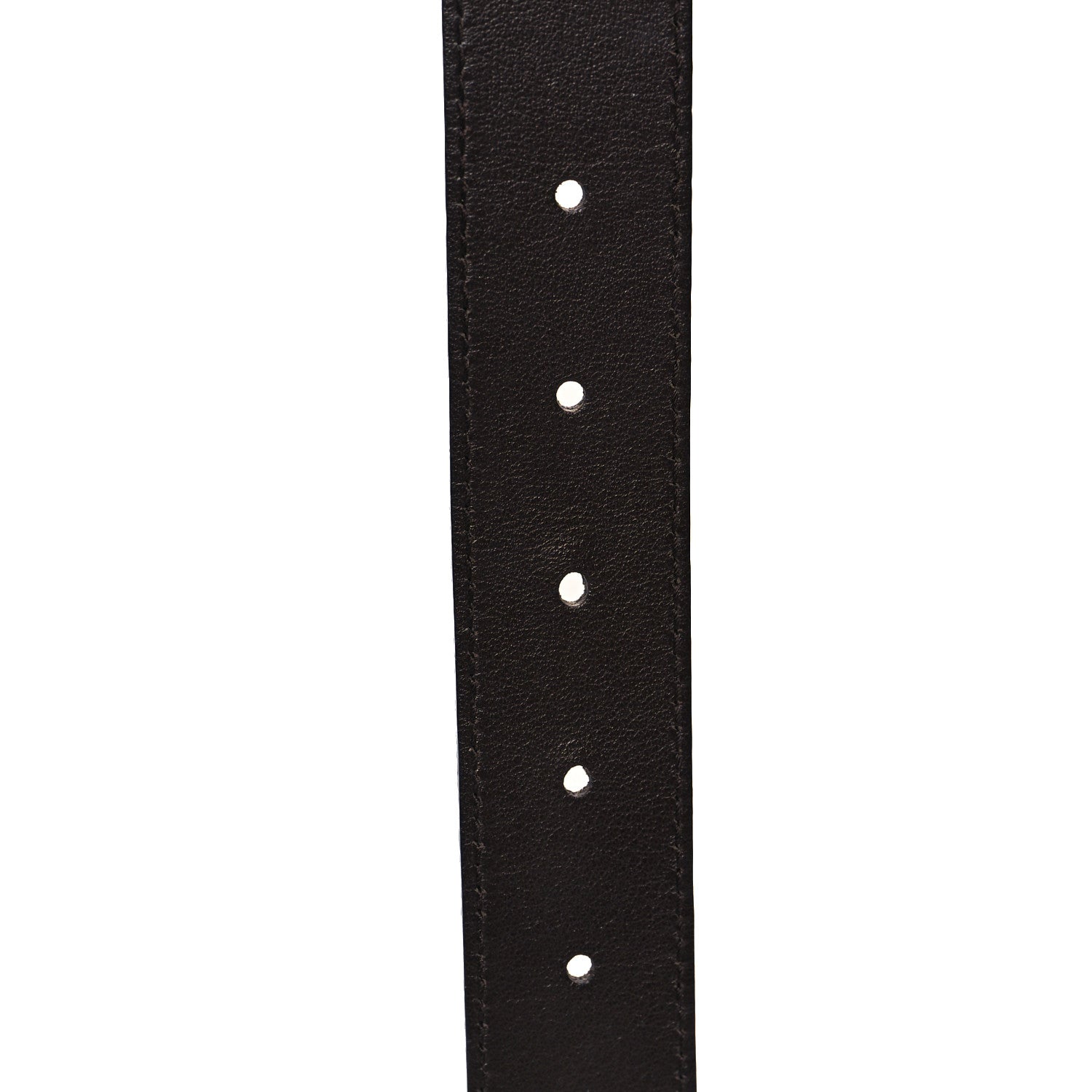 Gucci Moon Calfskin Double G 30mm Belt 95 38 Dark Cocoa 4 of 5