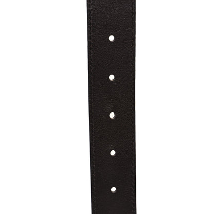 Gucci Moon Calfskin Double G 30mm Belt 95 38 Dark Cocoa 4 of 5