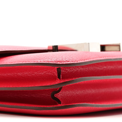 Hermes Chevre Mysore Constance 18 Rose Shocking 8 of 13