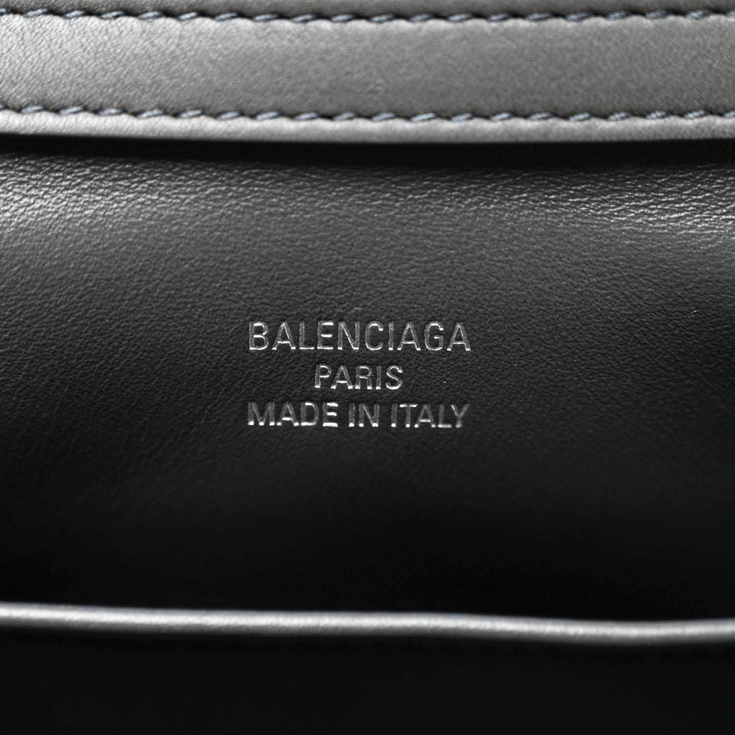 Balenciaga Natural Smooth Calfskin Mini Rodeo Top Handle Handbag Grey 6 of 11