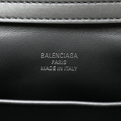 Balenciaga Natural Smooth Calfskin Mini Rodeo Top Handle Handbag Grey 6 of 11
