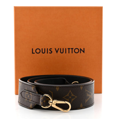 Louis Vuitton Monogram Bandouliere Shoulder Strap Black 6 of 6