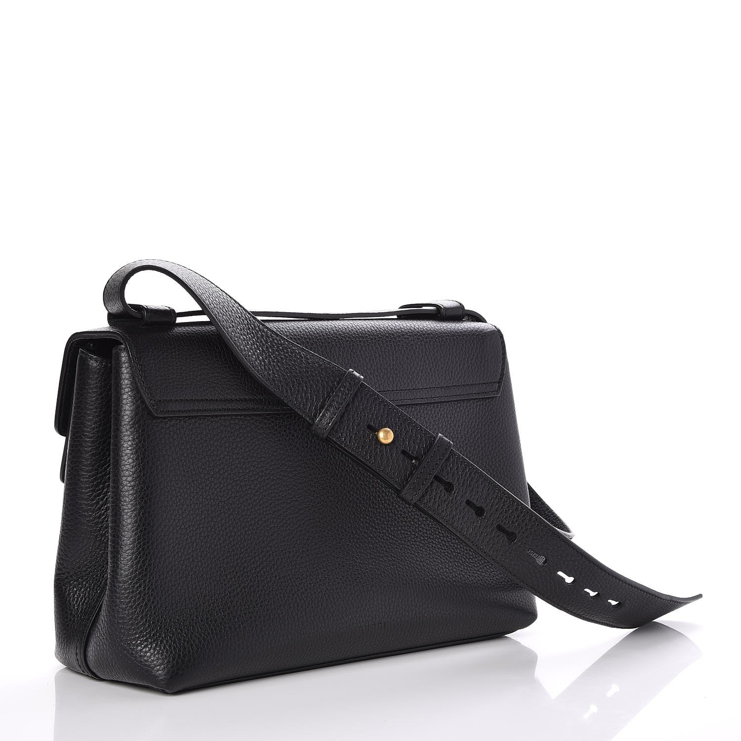 Gucci Cellarius Calfskin GG Marmont Shoulder Bag Black 3 of 7