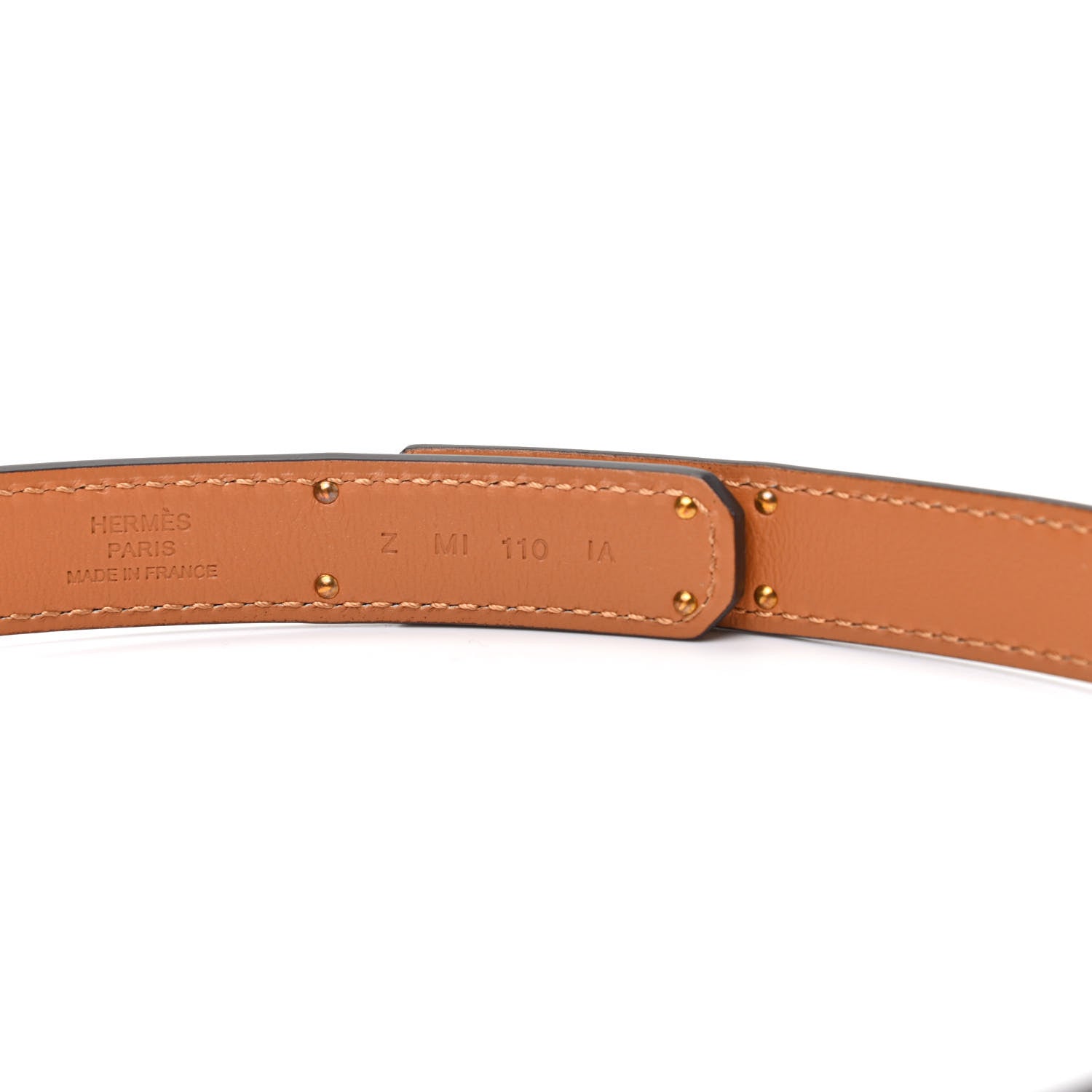 Hermes Epsom Kelly Belt Gold 4 of 6