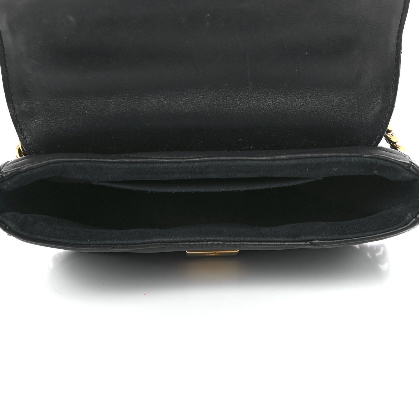 Calfskin New Wave Chain PM Black