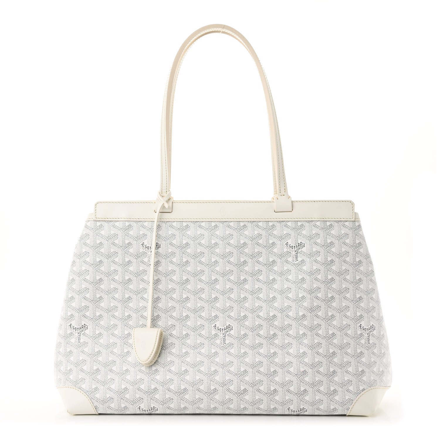 Goyard Goyardine Bellechasse PM White 1 of 18