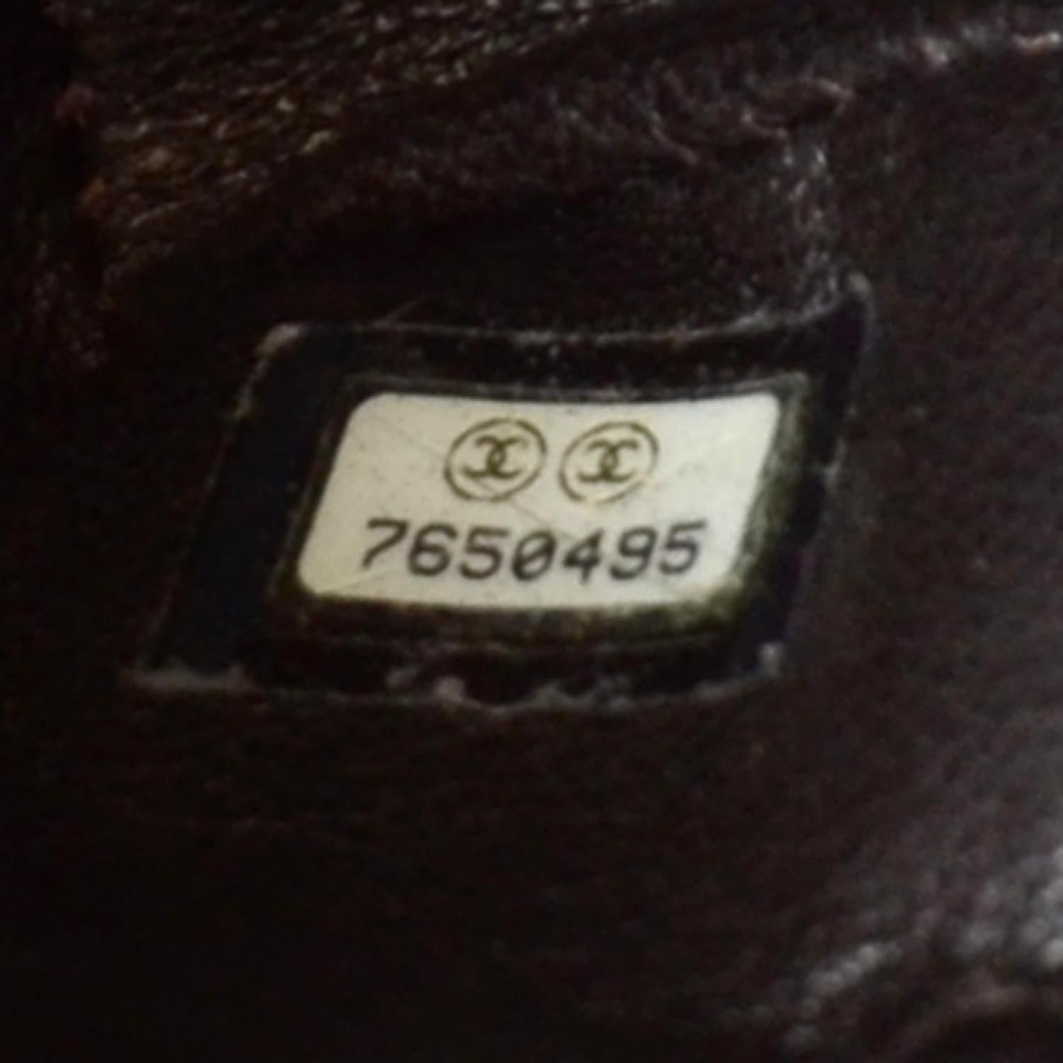 Chanel Caviar Medallion Tote Brown 7 of 8