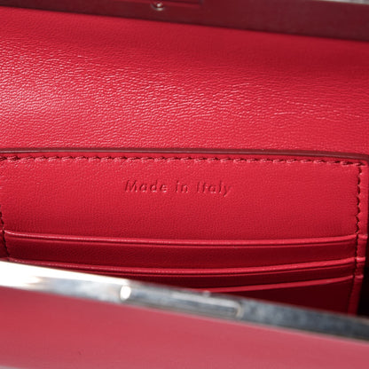 Celine Smooth Calfskin Mini Clasp Bag Pink 6 of 8