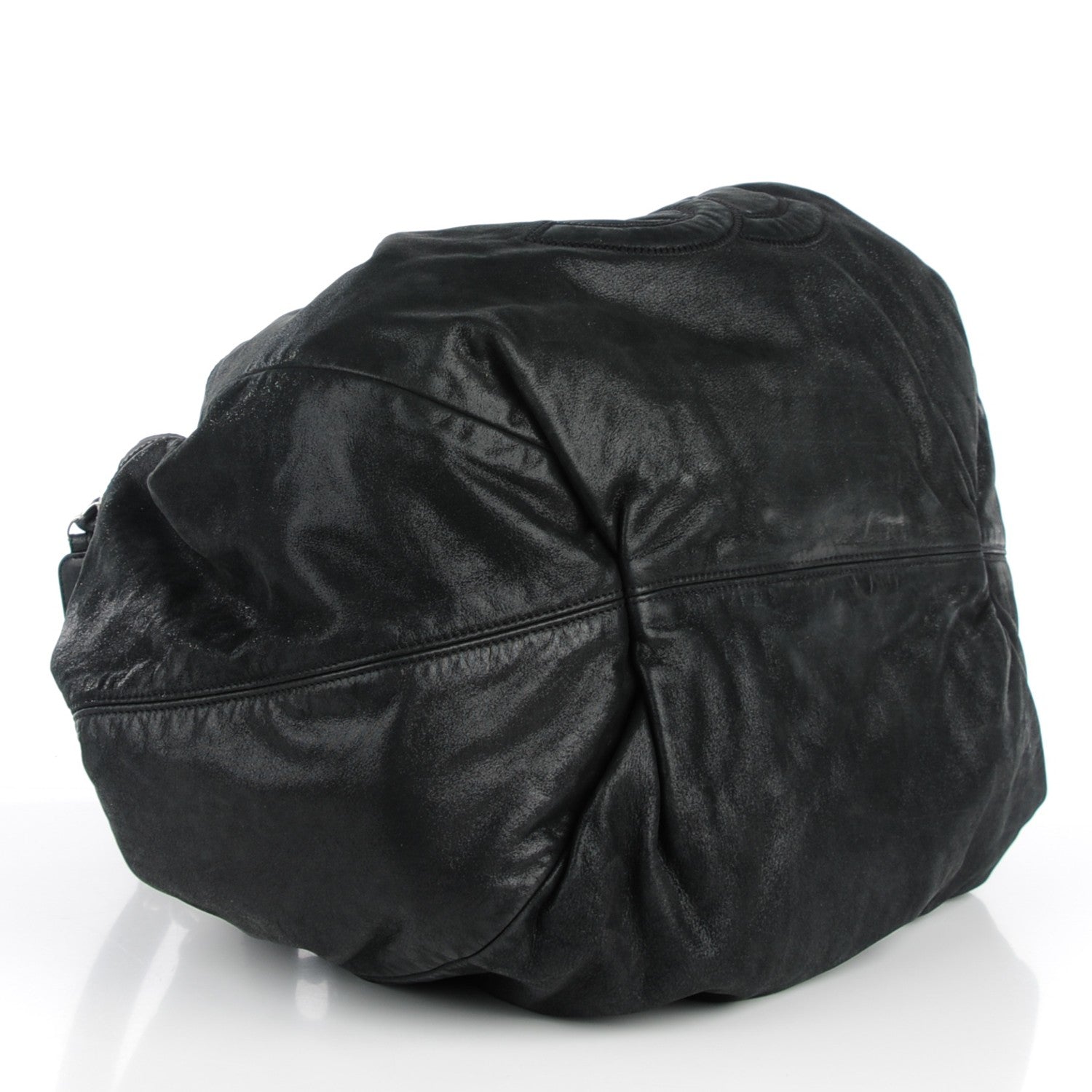 Chanel Iridescent Calfskin Large Stretch Spirit Cabas Black 4 of 7