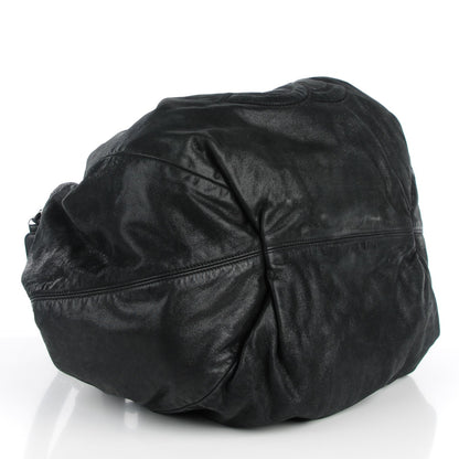 Chanel Iridescent Calfskin Large Stretch Spirit Cabas Black 4 of 7