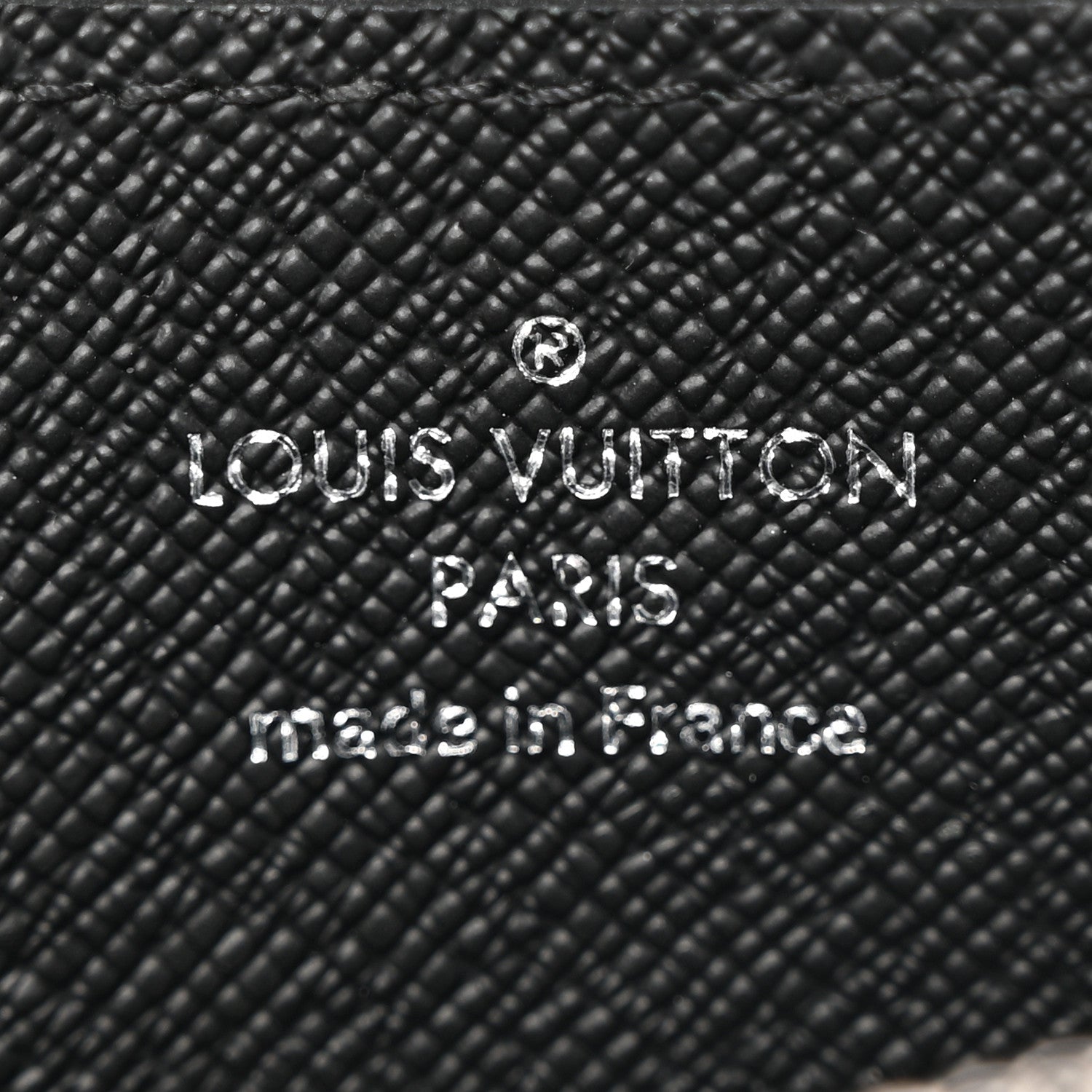Louis Vuitton Taiga Zippy Coin Purse Vertical Black 6 of 7