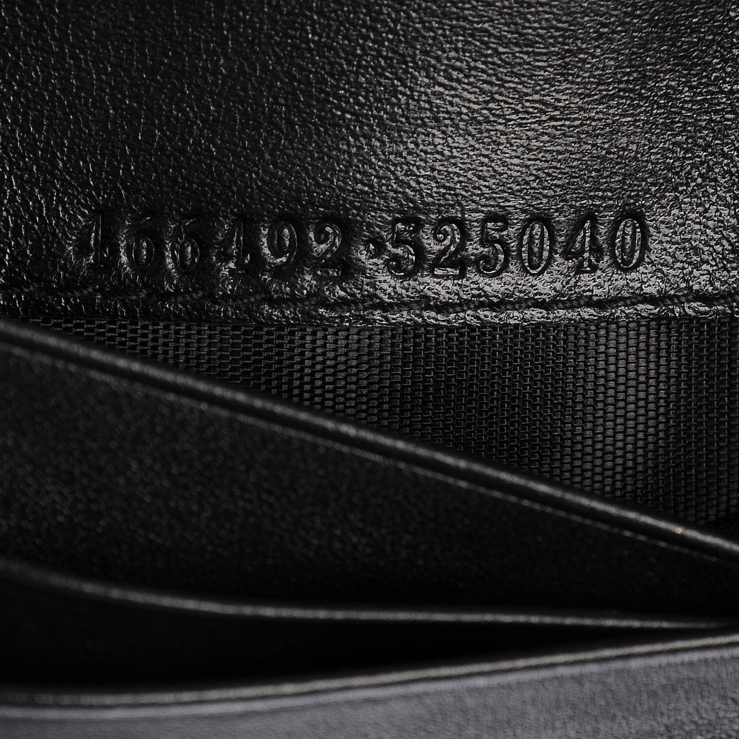 Calfskin Matelasse GG Marmont Card Case Wallet Black
