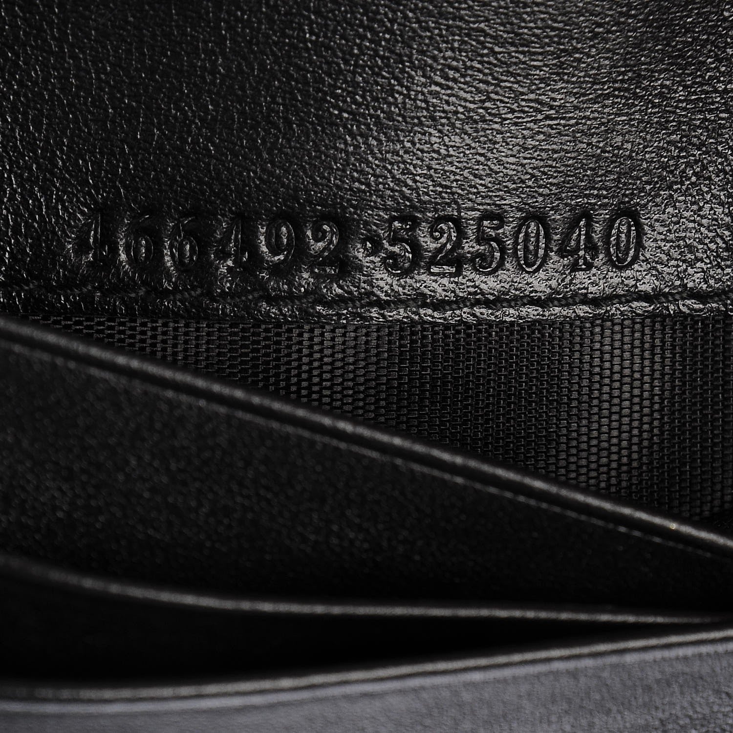 Gucci Calfskin Matelasse GG Marmont Card Case Wallet Black 7 of 8